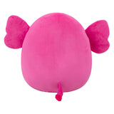 Jazwares squishmallows knuffel pluche - evelyn the hot pink butterfly elephant - 40cm