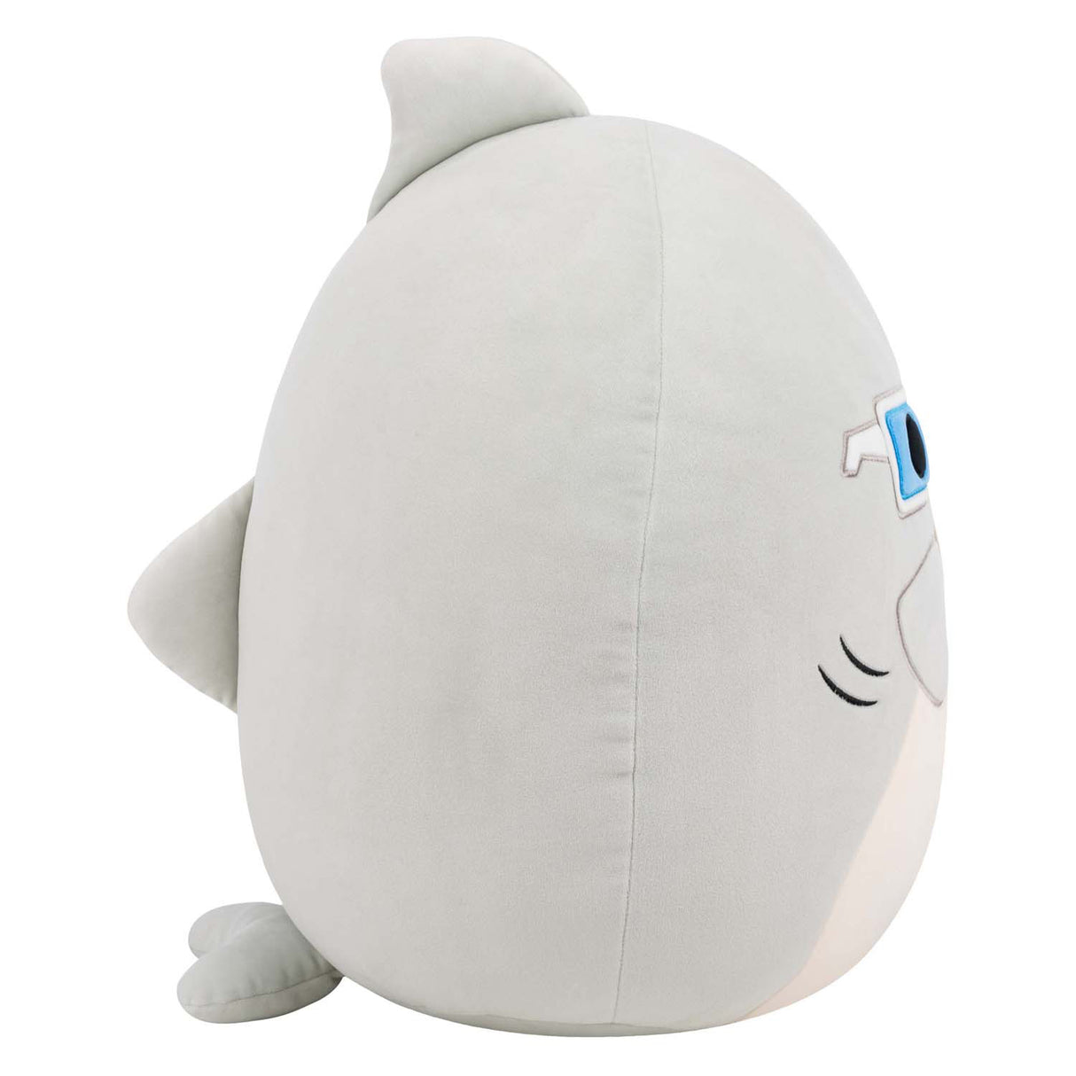 Jazwares squishmallows knuffel pluche - gordon the grey shark - 40cm