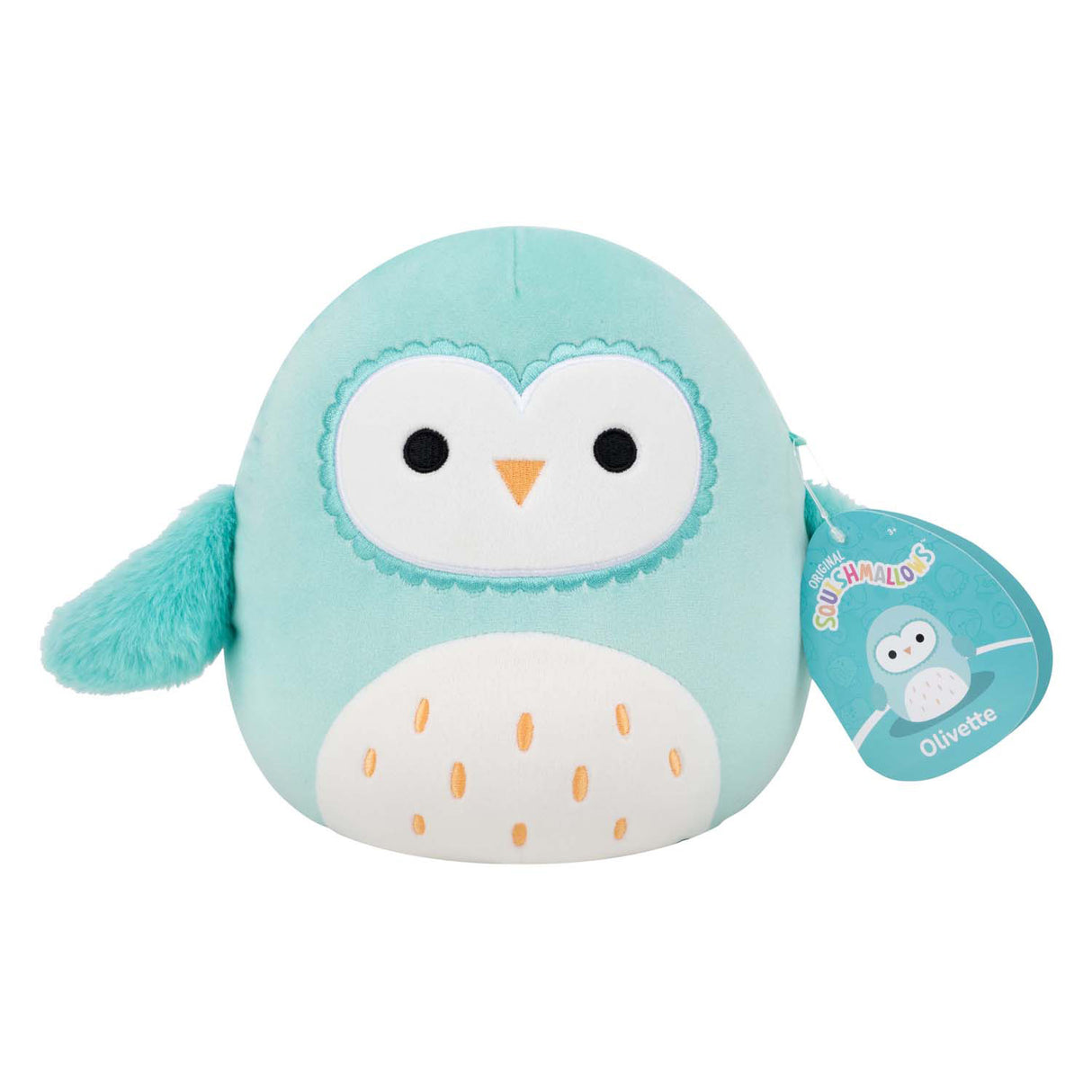 Jazwares Squishmallows Kuschelzuch Plüsch - Olivette d'Scheuleule - 19cm
