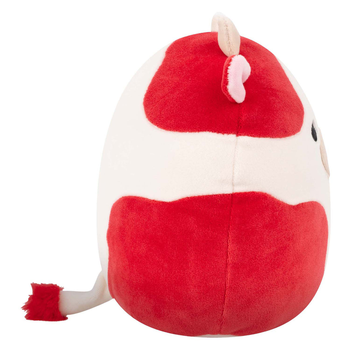 Jazwares squishmallows plush toy - Claudio the Red Mushroom Cow - 19cm
