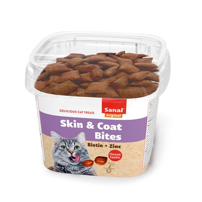 Sanal Cat Skin Coat Bites Cup
