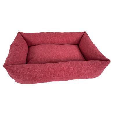 Baazis dog basket red