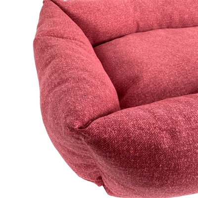 Baazis dog basket red