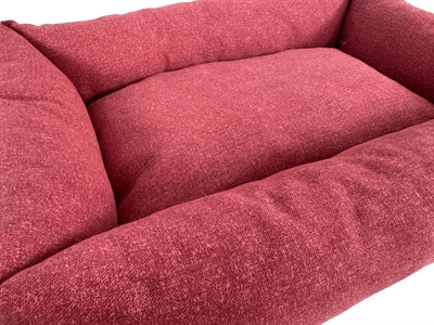 Baazis dog basket red