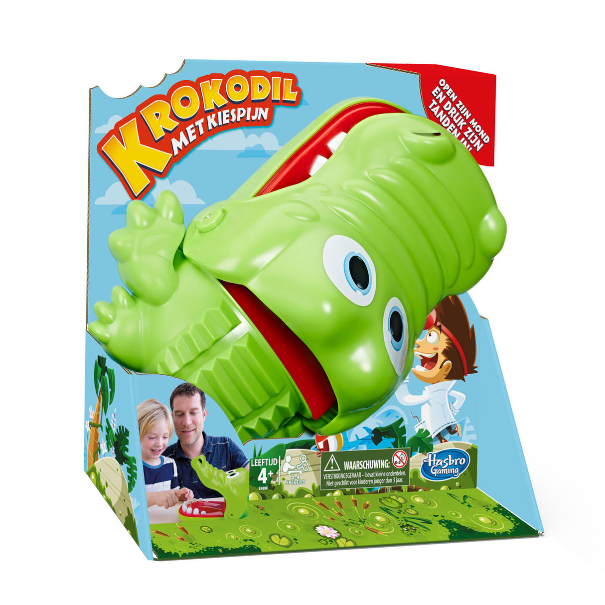 Hasbro crocodilo com dor de dente