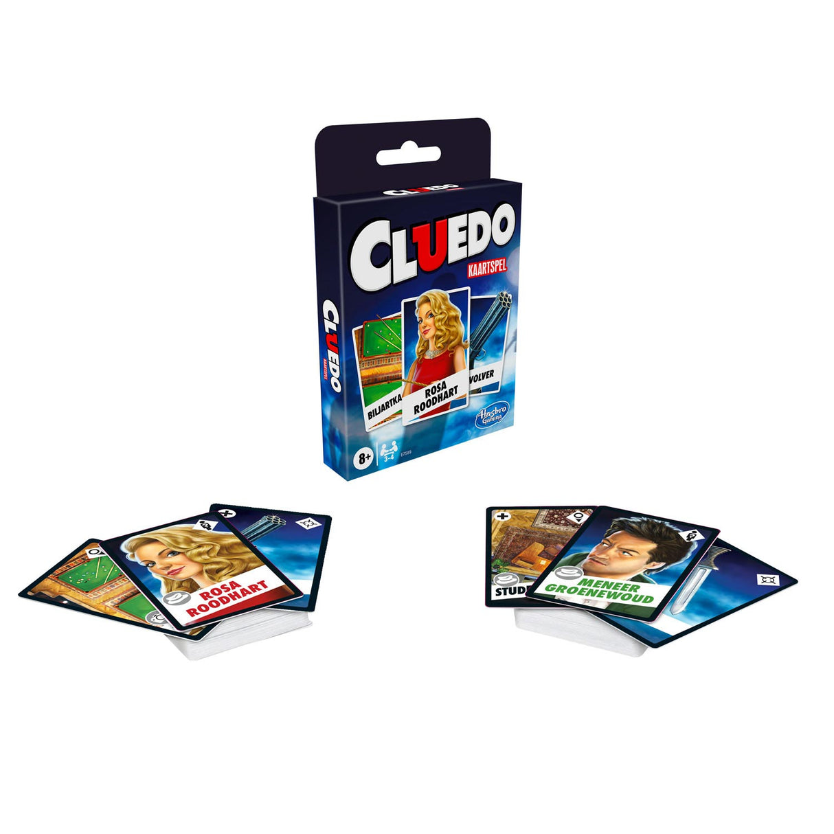 Hasbro Cluedo card game