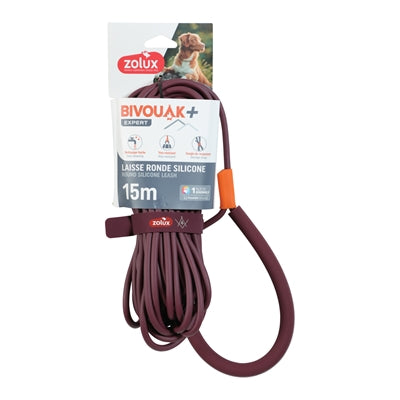 Zolux bvk tow line round silicone red