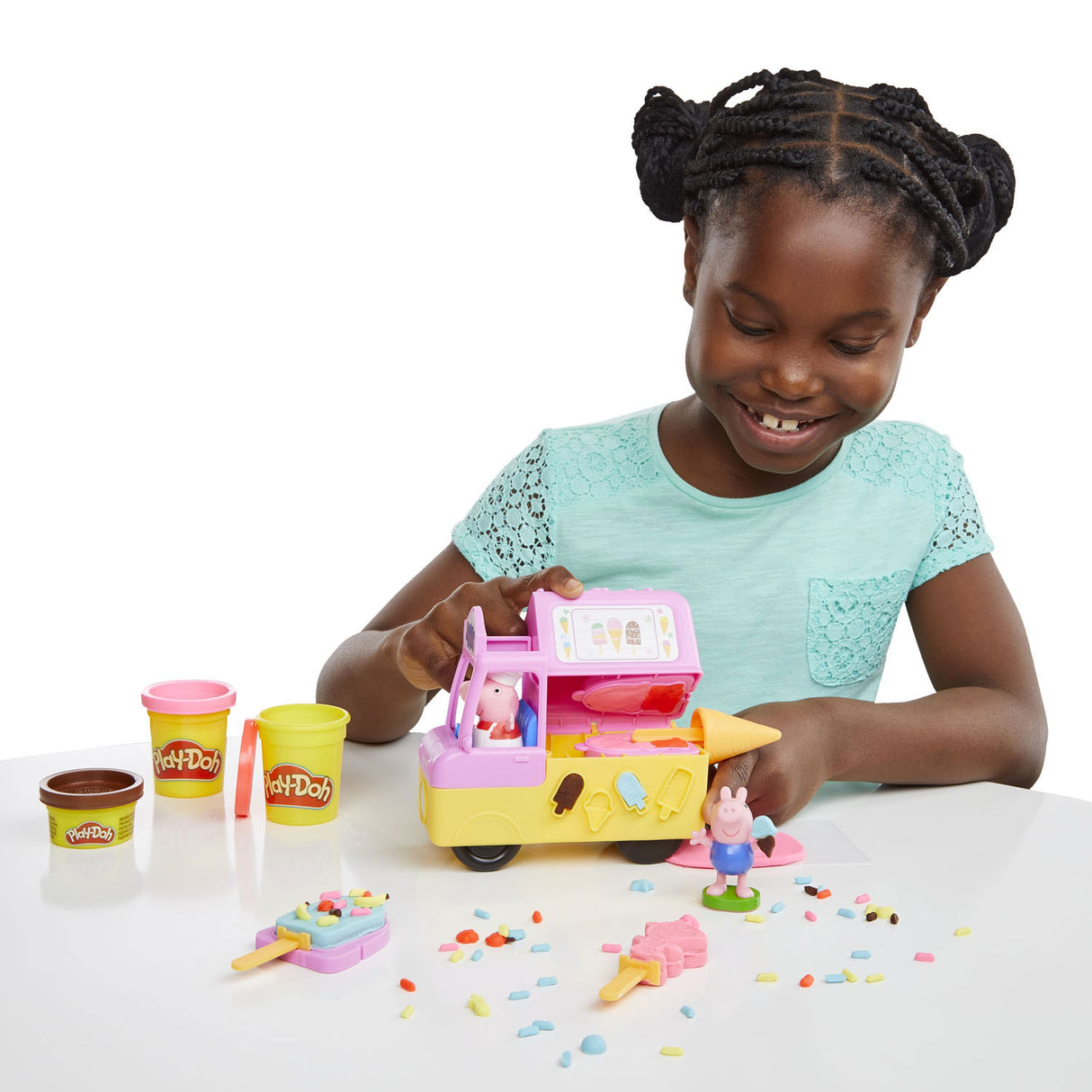 Play-Doh Peppas Ice Cream - Clay Playset