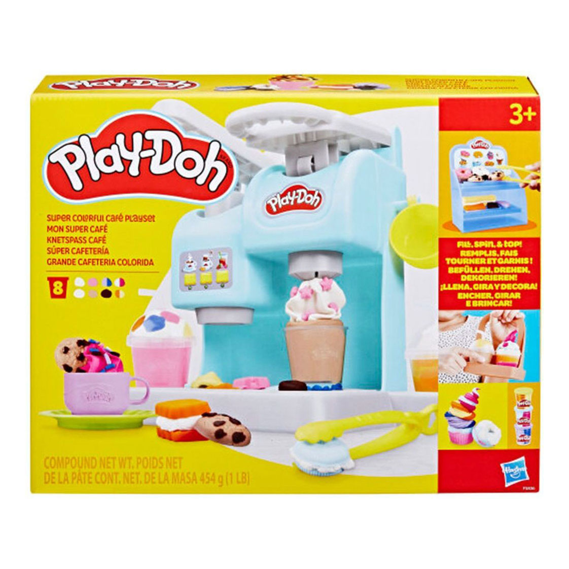 Play-doh super värikäs Cafe Speelset