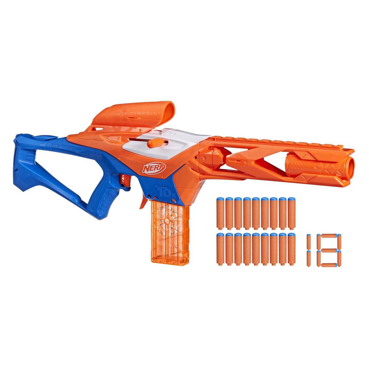 Nerf n pinpoint sraith