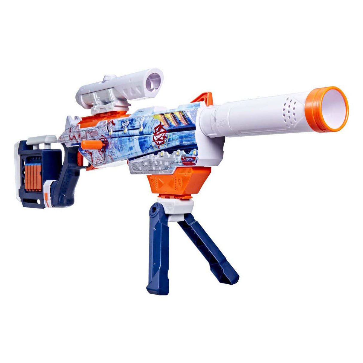 Nerf loadout arktinen zerostriker blaster