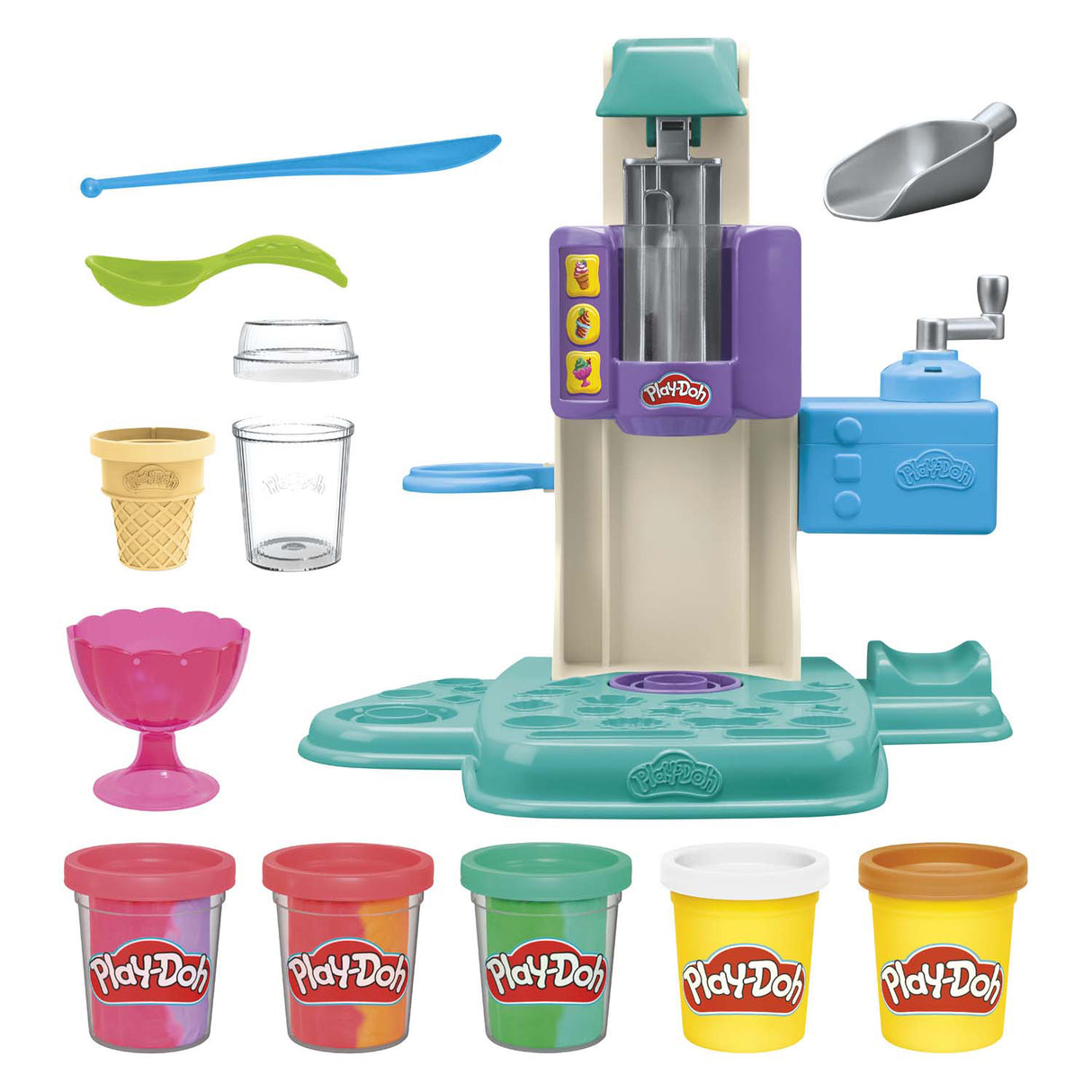Play-doh Rainbow Glace Maker Spillset