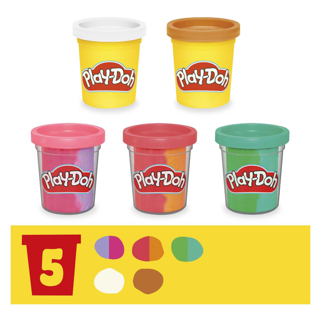 Play-doh Rainbow Glace Maker Spillset