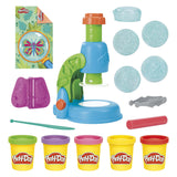 Play-doh mikroskooppi valolla - 5 saviruukkua