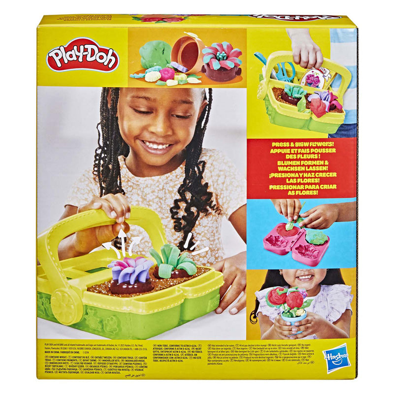 Playdoh bláthanna faoi bhláth