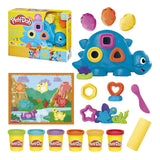Play-doh shapes and colors dinosaur