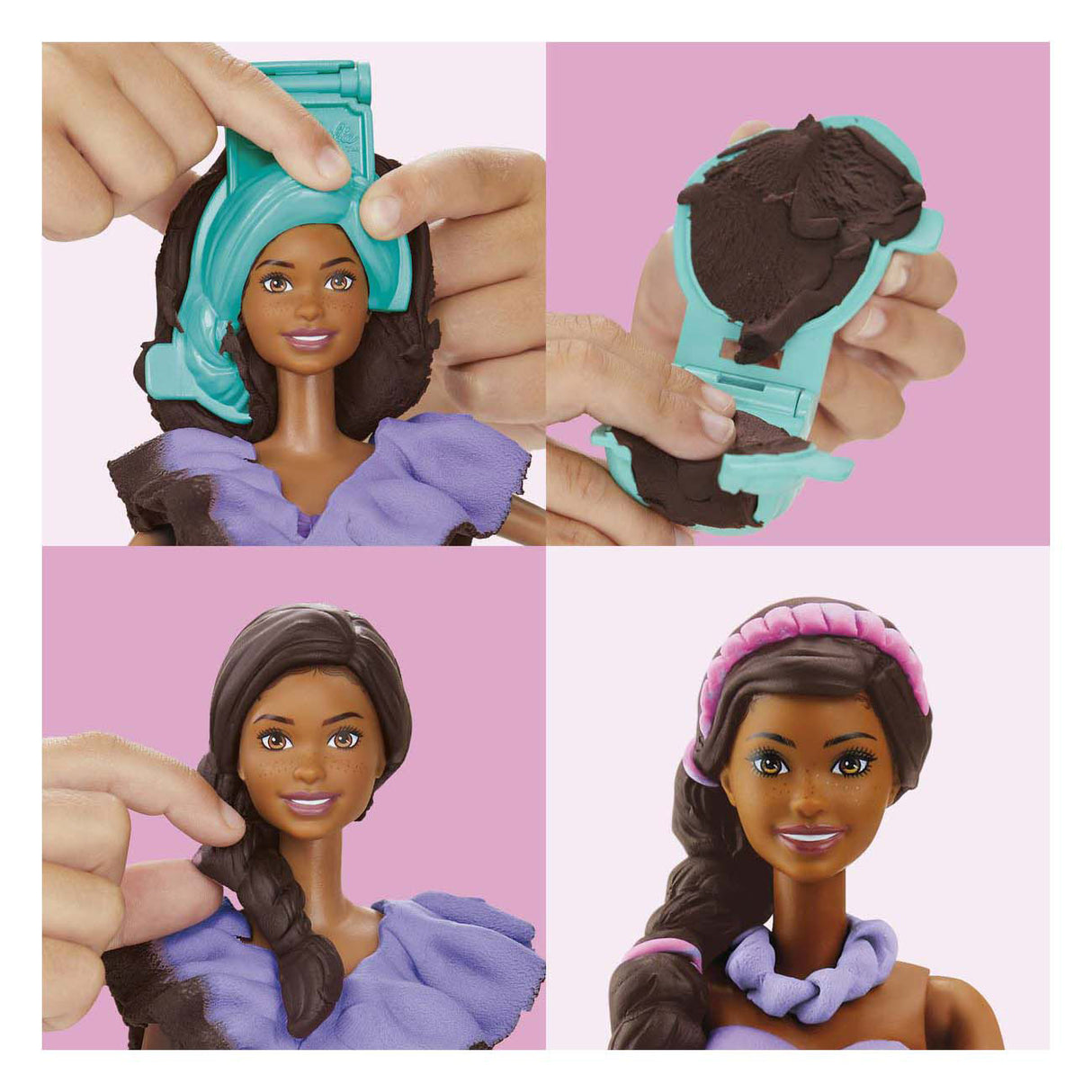 Play-doh barbie fashionista ruffles