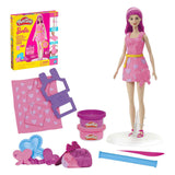 Žaisk doh Barbie širdeles ir plaukus