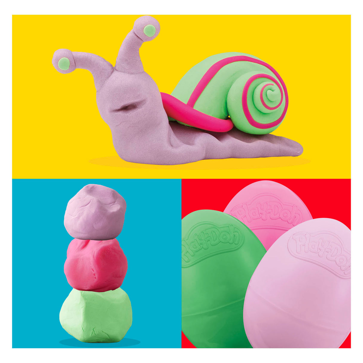Play-Doh Easter Set - 9 modelling compound pots