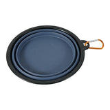 Zolux bvk foldbar silikone madskål blå