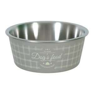 Tigela de comida para cachorro Zolux cinza