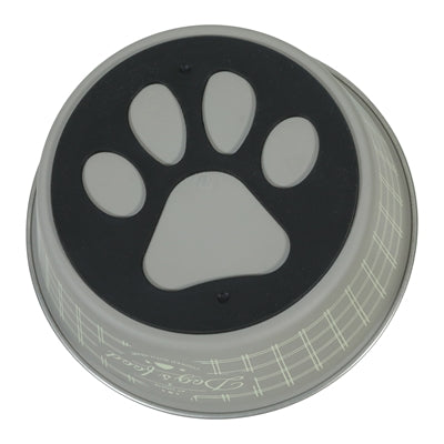 Tigela de comida para cachorro Zolux cinza