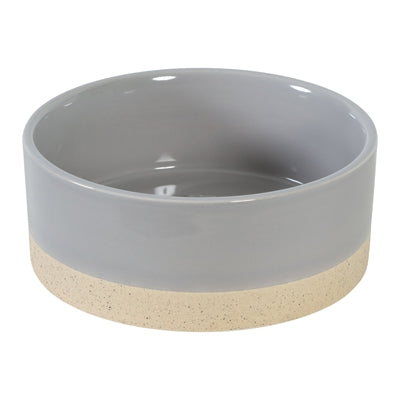 Zolux olaria madskål keramisk grå