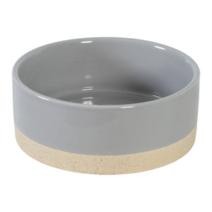 Cuenco de comida Zolux olaria cerámica gris