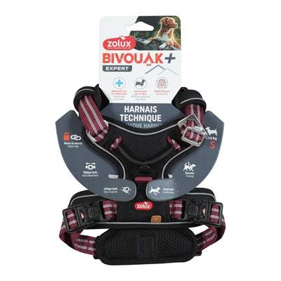 Zolux bvk dog harness red