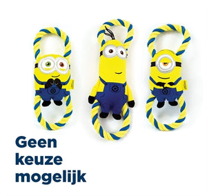 Minions plush bob stuart kevin ar rópa floss