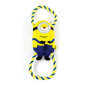 Minions plush minion stuart on floss rope
