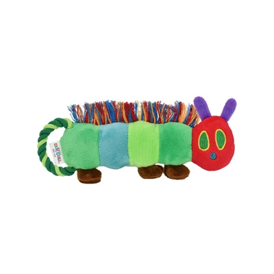 Eric Carle plush caterpillar never enough with pull string