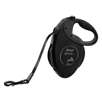 Flexi retractable line giant tape black edition black