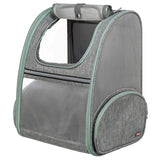 Trixie dog bag backpack chloe light gray
