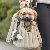 Trixie dog bag Sophie olive green