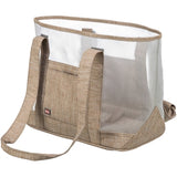Trixie dog bag mary transparent sand