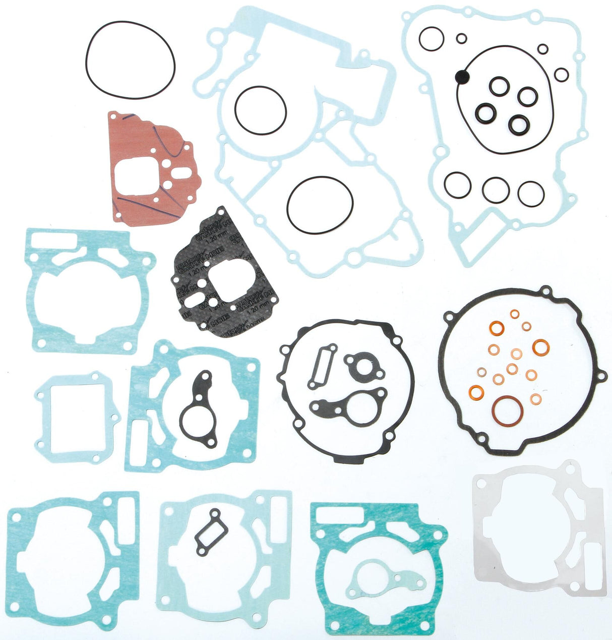 Athena engine gasket set gasket set engine sx mxc exc egs 125, 02-11