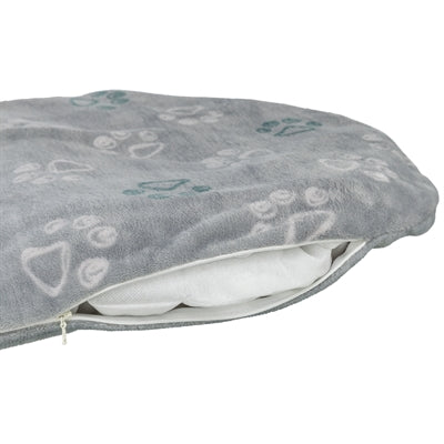 Trixie dog cushion jimmy soft oval light gray