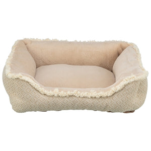 Trixie cama para cachorro boho retangular bege