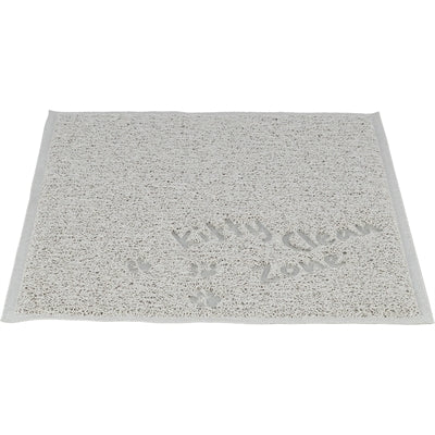 Trixie cat litter mat PVC light gray
