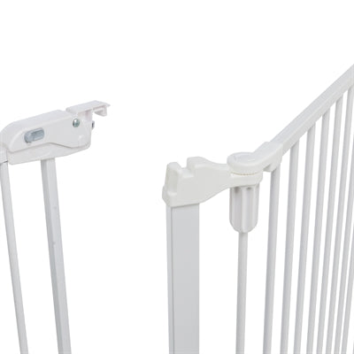 Trixie metal closing gate 5-piece with white door