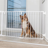 Trixie metal closing gate 5-piece with white door