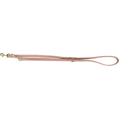 Trixie dog leash pure adjustable leather pink