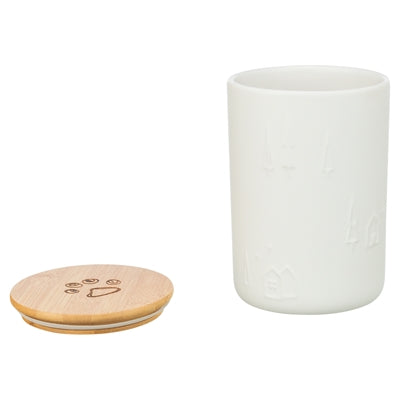 Trixie snack pot ceramic white
