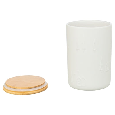 Trixie snack pot ceramic white