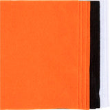 Creativ company hobby felt, A4, sheet 210x297 mm, thickness 2 mm, Halloween colors, 10 pieces in a box