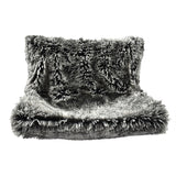 Croci radiatorhangmat gemeleerd zwart