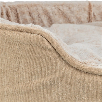 Trixie Vital Hondsbett Lino Soft Oval Beige Crème