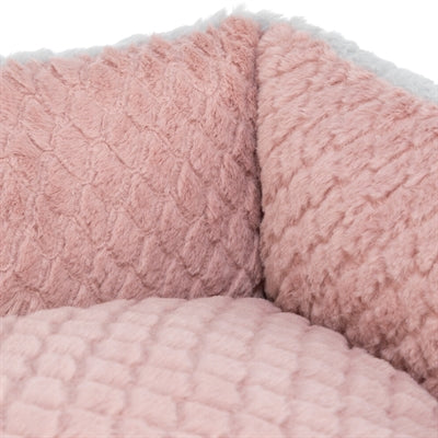 Trixie hondenmand kaline mio hoekig grijs oudroze