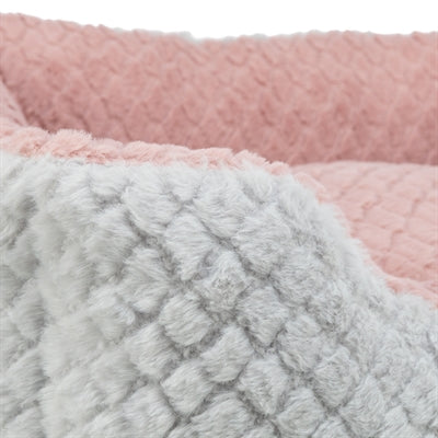 Trixie hondenmand kaline mio hoekig grijs oudroze